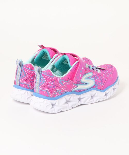 SKECHERS(スケッチャーズ)の「《SKECHERS》GALAXY LIGHTS(スニーカー・キッズ・ブラック/ピンク/ネイビー/シルバー・19.0cm/22.0cm/17.0cm/20.0cm/21.0cm/18.0cm/16.5cm/20.5cm/17.5cm/19.5cm/18.5cm)」の5枚目の写真