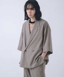 URBAN RESEARCH | URBAN RESEARCH iD　LINEN LIKE SHORT-SLEEVE JACKET(その他アウター)