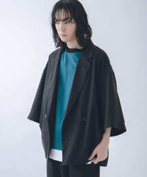 URBAN RESEARCH | URBAN RESEARCH iD　LINEN LIKE SHORT-SLEEVE JACKET(その他アウター)