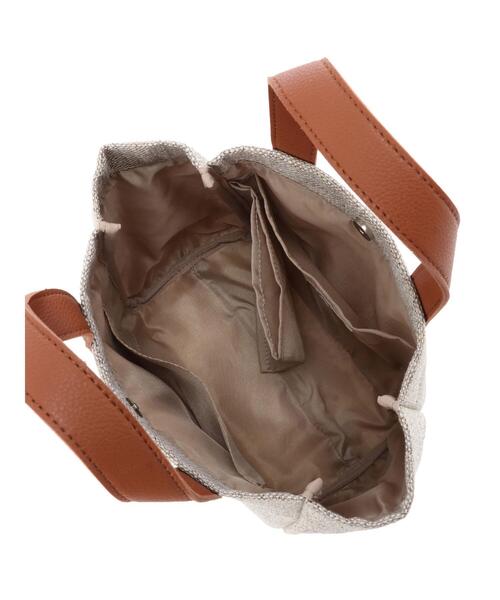 AMERICAN HOLIC（アメリカンホリック）の「バイカラーランチトートバッグ（トートバッグ・レディース・ブラック/キャメル/ホワイト・FREE）」の11枚目の写真