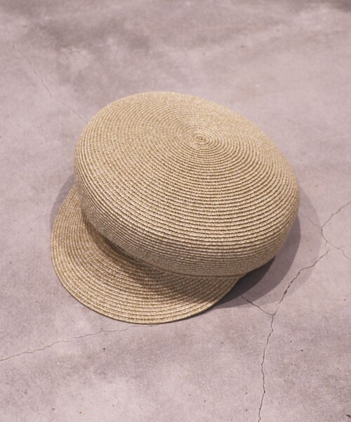 DEICY（デイシー）の「ペーパーキャスケット（キャスケット・レディース・ブラック/ベージュ・FREE）」の6枚目の写真