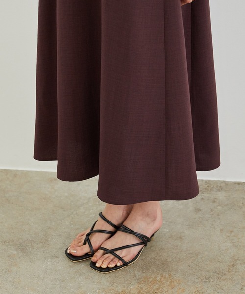 ROPE' PICNIC（ロペピクニック）の「バックレースアップワンピース（ワンピース・レディース・イエロー/グリーン系その他/ダークブラウン・38/40）」の10枚目の写真