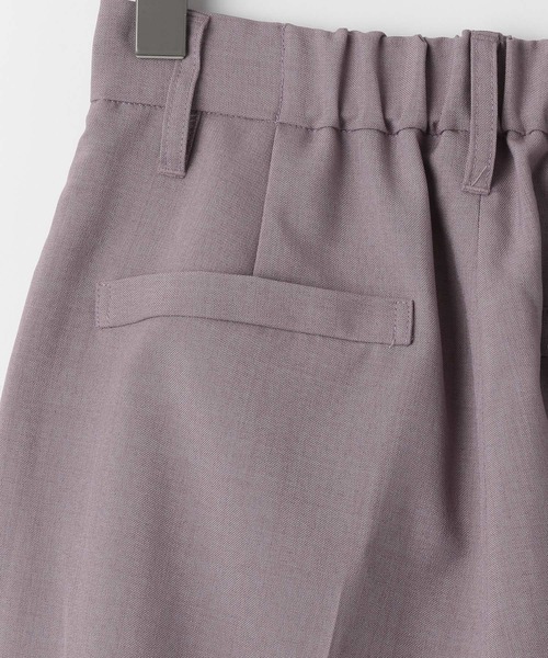 Heather(ヘザー)の「リネンライクフレアパンツ_946253(その他パンツ・レディース・パープル/ブラック・FREE)」の4枚目の写真