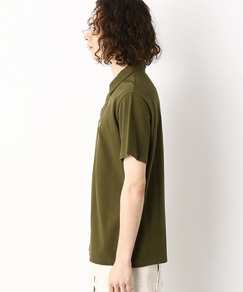 Purple&Yellow（パープルアンドイエロー）の「ワッペン付き　半袖ポロシャツ（ポロシャツ・メンズ・ピンク/ネイビー/アイボリー/カーキ・LARGE/SMALL/MEDIUM/X-LARGE）」の18枚目の写真