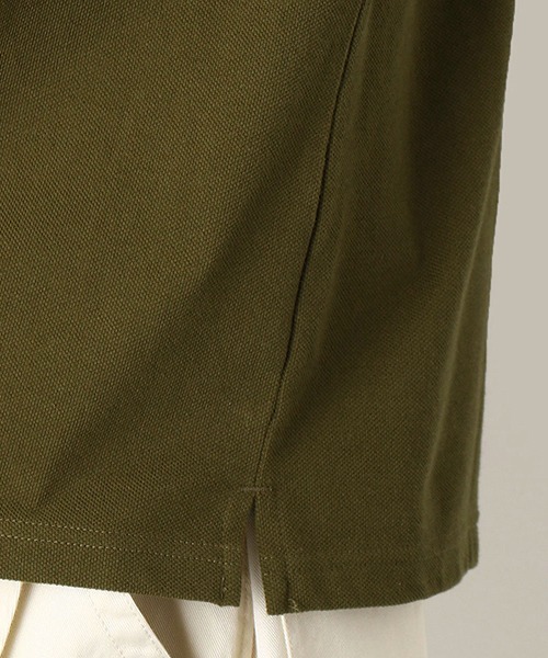 Purple&Yellow（パープルアンドイエロー）の「ワッペン付き　半袖ポロシャツ（ポロシャツ・メンズ・ピンク/ネイビー/アイボリー/カーキ・LARGE/SMALL/MEDIUM/X-LARGE）」の22枚目の写真