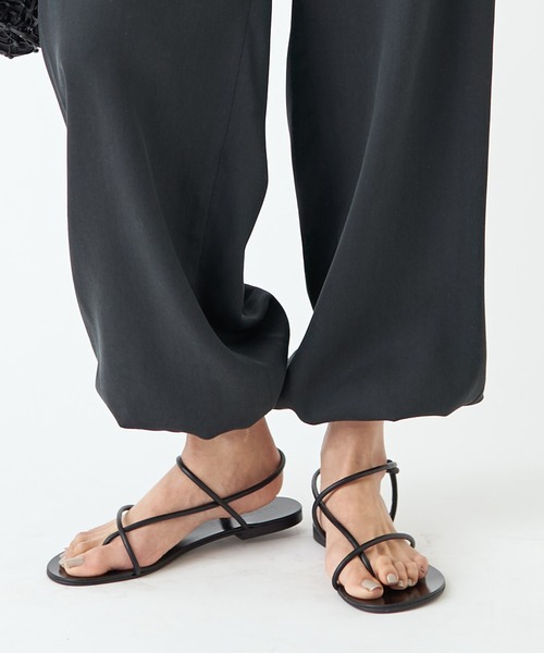 RIVE DROITE（リヴドロワ）の「【LAOCOONTE(ラオコンテ)】チューブサンダル（サンダル・レディース・ブラック・36/37/38）」の3枚目の写真