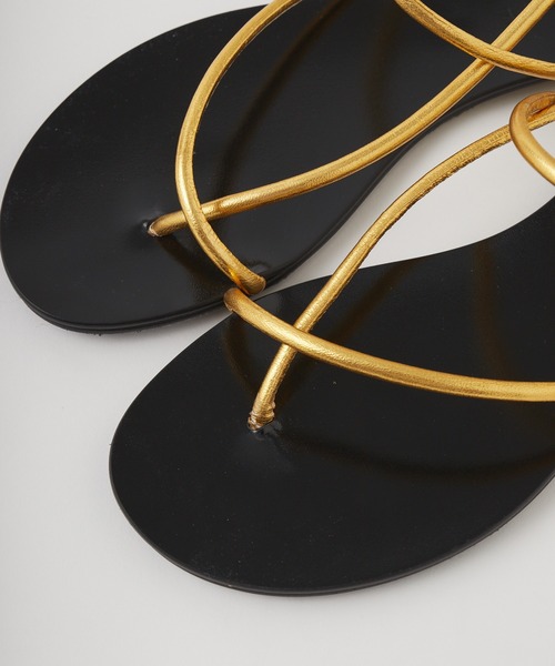 RIVE DROITE（リヴドロワ）の「【LAOCOONTE(ラオコンテ)】チューブサンダル（サンダル・レディース・ブラック・36/37/38）」の9枚目の写真