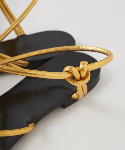 RIVE DROITE（リヴドロワ）の「【LAOCOONTE(ラオコンテ)】チューブサンダル（サンダル・レディース・ブラック・36/37/38）」の10枚目の写真