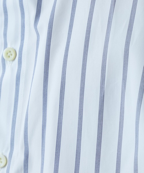 Lui's（ルイス）の「ストライプドルマンデザイン ビッグシャツ（シャツ/ブラウス・メンズ・ホワイト/ブルー・SMALL/MEDIUM）」の15枚目の写真