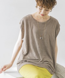 URBAN RESEARCH | リネンノースリーブカットソー(Tシャツ/カットソー)