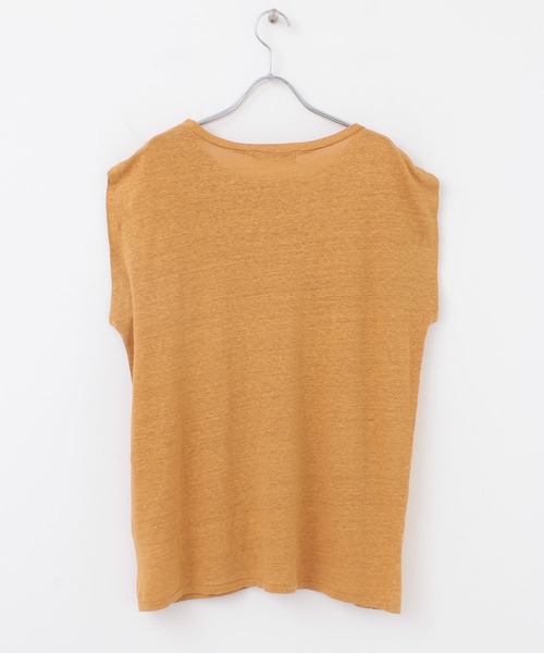 URBAN RESEARCH（アーバンリサーチ）の「リネンノースリーブカットソー（Tシャツ/カットソー・レディース・ブラック/オレンジ/モカ・FREE）」の19枚目の写真