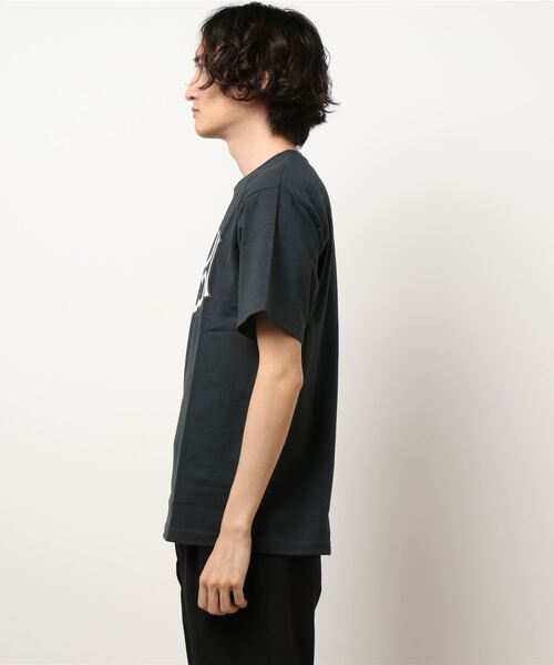 Bling Leads（ブリングリーズ）の「Bling leads/天竺半袖クルーN/Tee（Tシャツ/カットソー・メンズ・ブラック/ベージュ/グレー・MEDIUM/LARGE）」の5枚目の写真