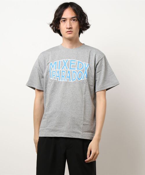 Bling Leads（ブリングリーズ）の「Bling leads/天竺半袖クルーN/Tee（Tシャツ/カットソー・メンズ・ブラック/ベージュ/グレー・MEDIUM/LARGE）」の10枚目の写真