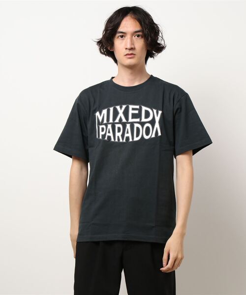Bling Leads（ブリングリーズ）の「Bling leads/天竺半袖クルーN/Tee（Tシャツ/カットソー・メンズ・ブラック/ベージュ/グレー・MEDIUM/LARGE）」の8枚目の写真