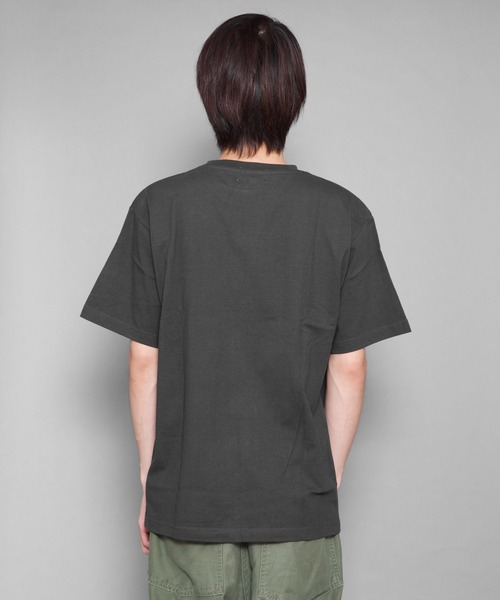 Bling Leads（ブリングリーズ）の「Bling leads/天竺半袖クルーN/Tee（Tシャツ/カットソー・メンズ・ブラック/ベージュ/グレー・MEDIUM/LARGE）」の7枚目の写真