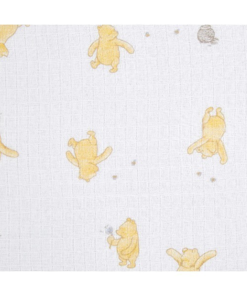 aden + anais essentials(エイデンアンドアネイエッセンシャルズ)の「モスリンバンダナビブ2枚入り Disney(ディズニー)ウィニーアンドフレンズ EBNC20008DIJ winnie + friends(スタイ/よだれかけ・キッズ・イエロー系その他・FREE)」の4枚目の写真