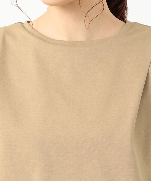 SHARE PARK（シェアパーク）の「【洗える】MARUDEフハク × ボイルドッキングワンピース（ワンピース・レディース・ライトグレー系/ブラック系/ベージュ系/カーキ系・0/1）」の5枚目の写真
