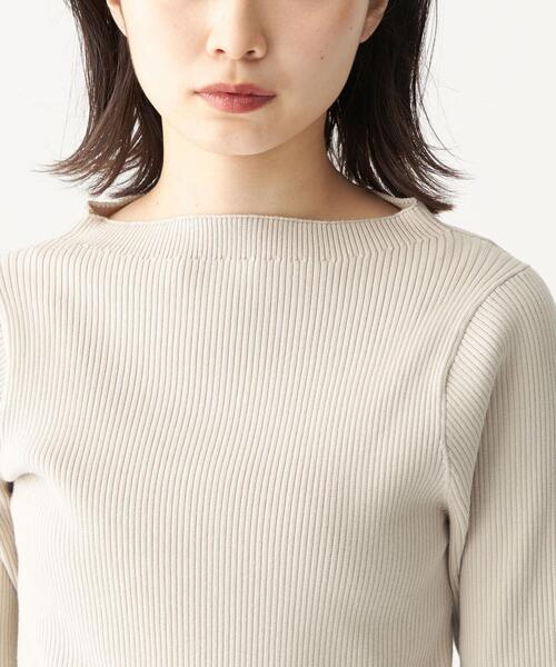 CITEN（シテン）の「＜CITEN（シテン）＞ フォルム リブ ハイネック ニット（ニット/セーター・レディース・ライトグレー/ピンク/ダークグレー・FREE）」の14枚目の写真