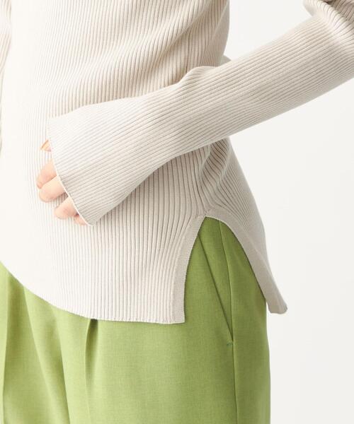 CITEN（シテン）の「＜CITEN（シテン）＞ フォルム リブ ハイネック ニット（ニット/セーター・レディース・ライトグレー/ピンク/ダークグレー・FREE）」の15枚目の写真