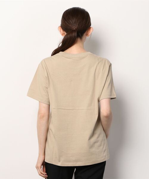 Lee(リー)の「【Lee】ワンポイントポケットTシャツ L2965(Tシャツ/カットソー・レディース・ベージュ/ブラック/オフホワイト・L/M/S/XL)」の4枚目の写真