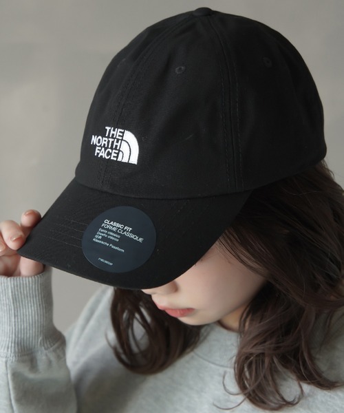 THE NORTH FACE（ザノースフェイス）の「【THE NORTH FACE / ザ・ノース・フェイス】Norm Hatノームハット ロゴキャップ（キャップ・レディース・ベージュ/ブラウン/ブラック・ONESIZE）」の16枚目の写真