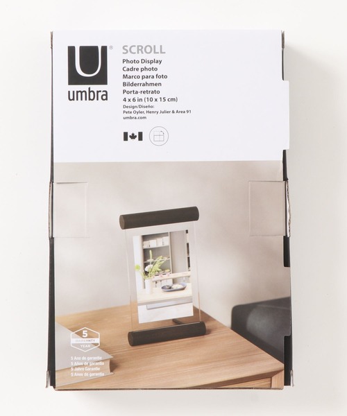 Umbra(アンブラ)の「umbra/スクロール フォトフレーム 10×15(フォトフレーム・レディース・ブラック/ライトブラウン/ブラウン・ONE SIZE)」の6枚目の写真