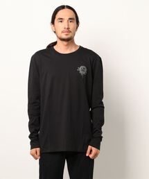 Hurley （ハーレー）の「M EVD WSH ROSE BUDDY / ハーレー バックプリントロングTシャツ（Tシャツ/カットソー・メンズ）」