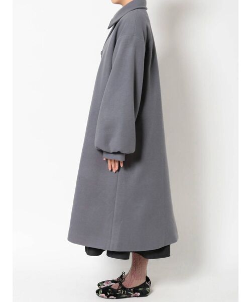 merry jenny（メリージェニー）の「ギャザースリーブAラインコート（ステンカラーコート・レディース・ブラック/グリーン/ブルー・FREE）」の21枚目の写真