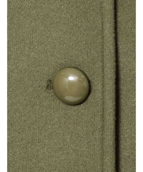 merry jenny（メリージェニー）の「ギャザースリーブAラインコート（ステンカラーコート・レディース・ブラック/グリーン/ブルー・FREE）」の5枚目の写真