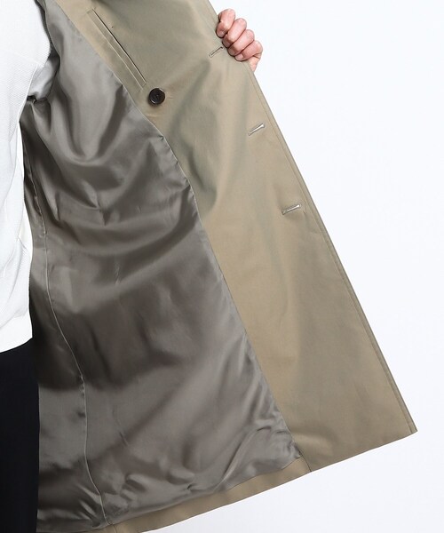 TAKEO KIKUCHI（タケオキクチ）の「◆撥水トレンチコート（トレンチコート・メンズ・ネイビー/カーキ・04/03）」の11枚目の写真