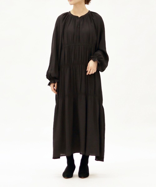 SLOBE IENA（スローブイエナ）の「ティアードワンピース【手洗い