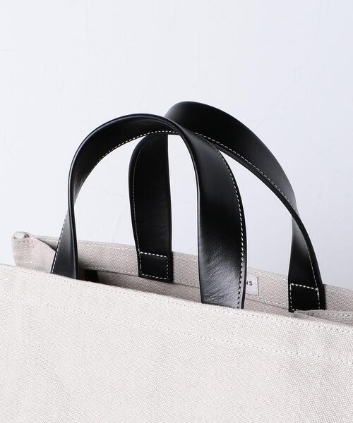 UNITED ARROWS(ユナイテッドアローズ)の「<UNITED ARROWS> リネン キャンバス スクエア トート(トートバッグ・メンズ・ナチュラル・FREE)」の6枚目の写真