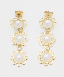 Newlyme | フラワーレーンピアスｏｒイヤリング(ピアス（両耳用）)