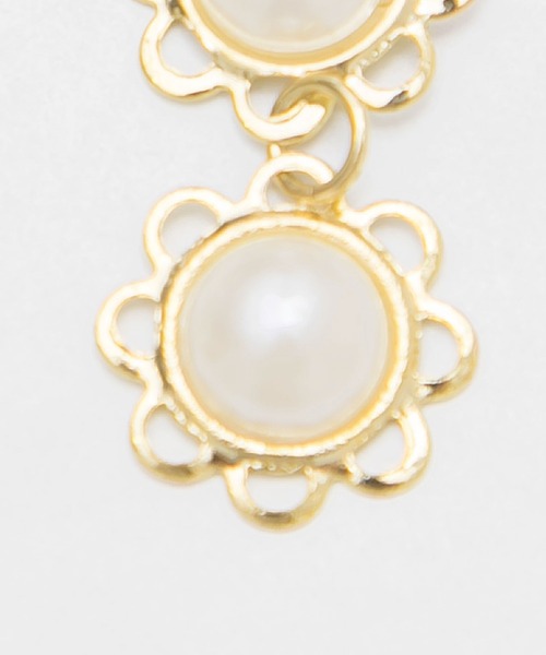 Newlyme（ニューリーミー）の「フラワーレーンピアスｏｒイヤリング（ピアス（両耳用）・レディース・ゴールド/シルバー/ゴールド系その他/シルバー系その他・FREE）」の12枚目の写真