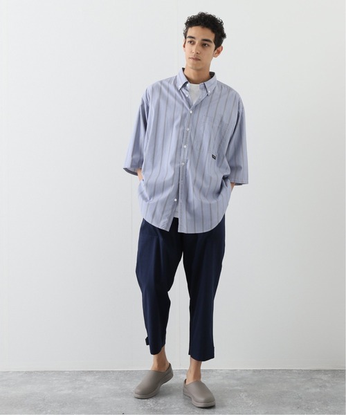 JOURNAL STANDARD relume(ジャーナルスタンダード レリューム)の「【HOUSE HOLD / ハウスホールド】FLANDERS LINEN ベイカーパンツ(その他パンツ・メンズ・ブラックミックス/オリーブ/ネイビー・2/3/4)」の17枚目の写真