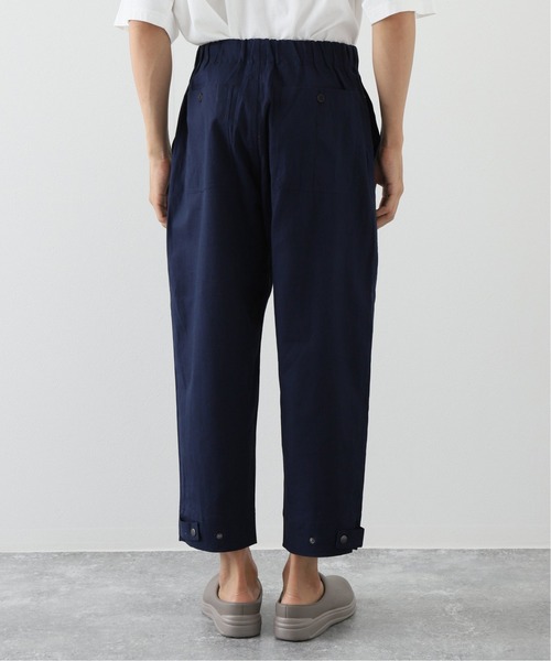 JOURNAL STANDARD relume(ジャーナルスタンダード レリューム)の「【HOUSE HOLD / ハウスホールド】FLANDERS LINEN ベイカーパンツ(その他パンツ・メンズ・ブラックミックス/オリーブ/ネイビー・2/3/4)」の6枚目の写真