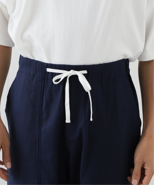 JOURNAL STANDARD relume(ジャーナルスタンダード レリューム)の「【HOUSE HOLD / ハウスホールド】FLANDERS LINEN ベイカーパンツ(その他パンツ・メンズ・ブラックミックス/オリーブ/ネイビー・2/3/4)」の4枚目の写真