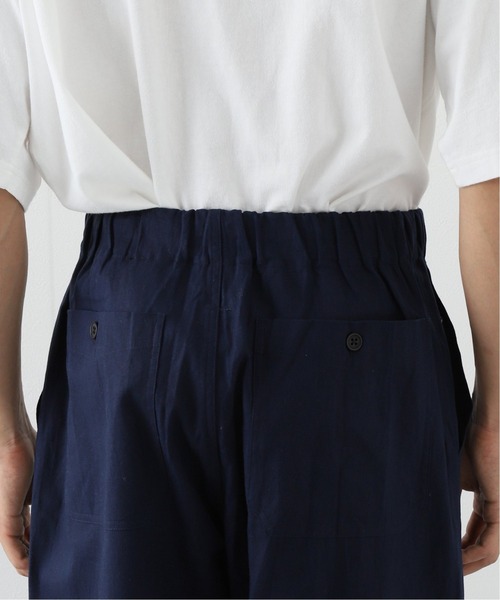 JOURNAL STANDARD relume(ジャーナルスタンダード レリューム)の「【HOUSE HOLD / ハウスホールド】FLANDERS LINEN ベイカーパンツ(その他パンツ・メンズ・ブラックミックス/オリーブ/ネイビー・2/3/4)」の20枚目の写真