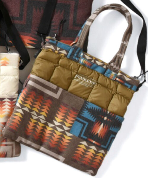 PENDLETON(ペンドルトン)の「【TAION】×【PENDLETON】コンビネーション3WAY #PDT-TON-213002(トートバッグ・メンズ・ホワイト系その他4/ブラック系その他3/ベージュ系その他3/グリーン系その他3/ブルー系その他7/レッド系その他3・FREE)」の3枚目の写真