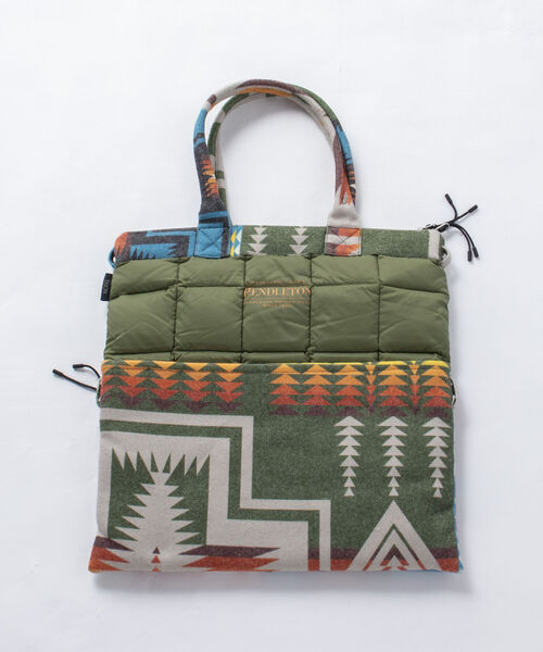 PENDLETON(ペンドルトン)の「【TAION】×【PENDLETON】コンビネーション3WAY #PDT-TON-213002(トートバッグ・メンズ・ホワイト系その他4/ブラック系その他3/ベージュ系その他3/グリーン系その他3/ブルー系その他7/レッド系その他3・FREE)」の4枚目の写真