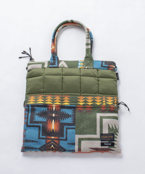 PENDLETON(ペンドルトン)の「【TAION】×【PENDLETON】コンビネーション3WAY #PDT-TON-213002(トートバッグ・メンズ・ホワイト系その他4/ブラック系その他3/ベージュ系その他3/グリーン系その他3/ブルー系その他7/レッド系その他3・FREE)」の15枚目の写真