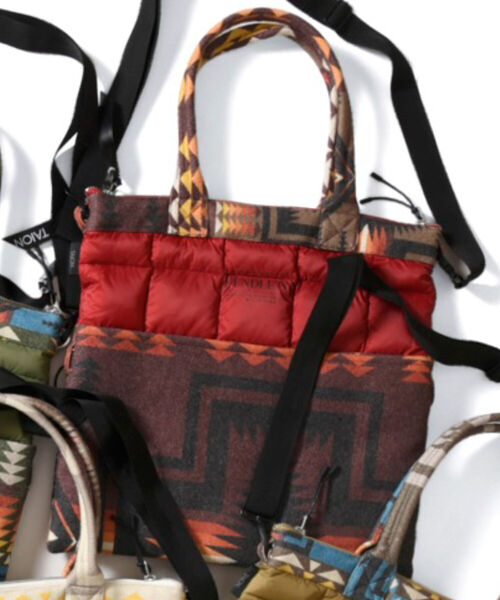 PENDLETON(ペンドルトン)の「【TAION】×【PENDLETON】コンビネーション3WAY #PDT-TON-213002(トートバッグ・メンズ・ホワイト系その他4/ブラック系その他3/ベージュ系その他3/グリーン系その他3/ブルー系その他7/レッド系その他3・FREE)」の17枚目の写真