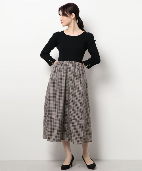 ニットドッキング ワンピース ワンピース Allamanda アラマンダ のファッション通販 Zozotown