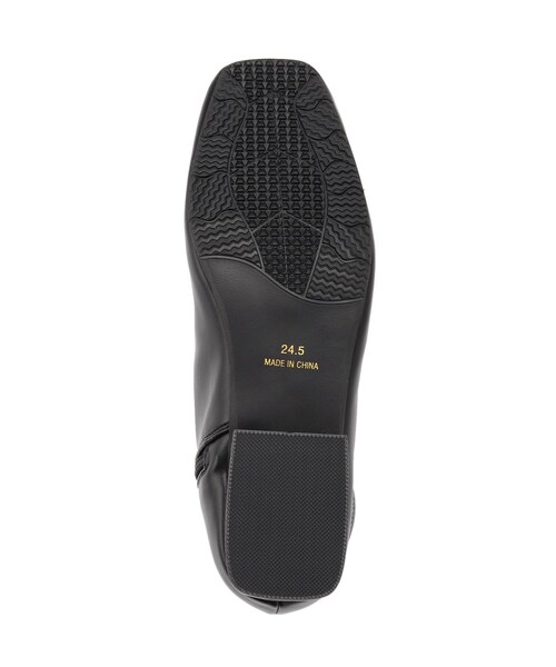 DRESKIP（ドレスキップ）の「◆フレアヒールストレッチブーツ（ブーツ・レディース・ブラック/アイボリー・45/25/35）」の9枚目の写真