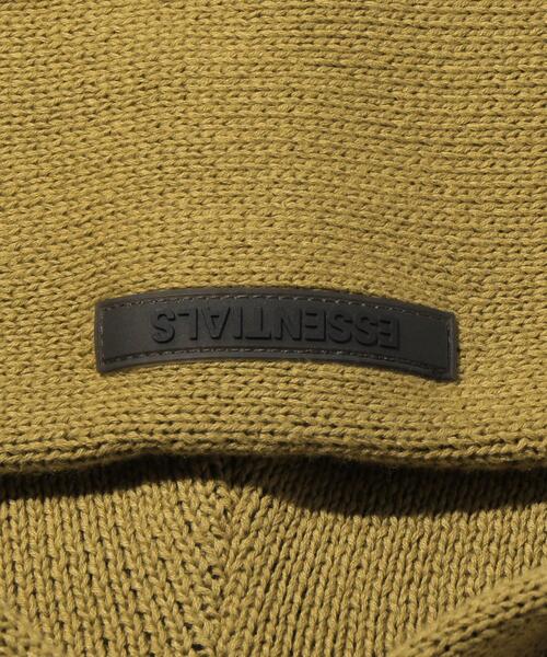 FOG ESSENTIALS（エフオージーエッセンシャルズ）の「＜FEAR OF GOD ESSENTIALS＞ KNIT P/O/ニット（ニット/セーター・メンズ・ライトグレー/モカ/マスタード・XL/S/L/M）」の4枚目の写真