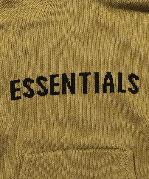 FOG ESSENTIALS（エフオージーエッセンシャルズ）の「＜FEAR OF GOD ESSENTIALS＞ KNIT P/O/ニット（ニット/セーター・メンズ・ライトグレー/モカ/マスタード・XL/S/L/M）」の5枚目の写真