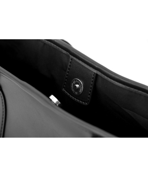 DEVICE+（デバイスプラス）の「DEVICE＋  フェイクレザー シンプル シックデザイン ビッグ トートバッグ（トートバッグ・メンズ・ブラック・FREE）」の8枚目の写真