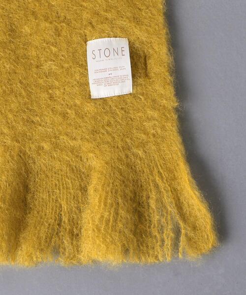 AEWEN MATOPH（イウエン マトフ）の「＜STONE（ストーン）＞ロングマフラー（ストール/ショール・レディース・マスタード/ロイヤルブルー/ライトピンク・FREE）」の6枚目の写真