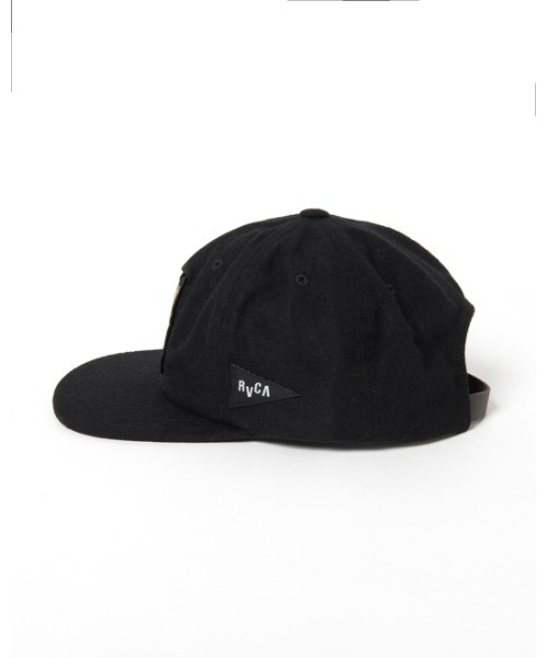 RVCA（ルーカ）の「RVCA キッズ 【MATT LEINES COLLECTION】 MATT LEINES SNAPBACK B キャップ【2021年秋冬モデル】/ルーカキッズ帽子（キャップ・キッズ・ブラック・FREE）」の4枚目の写真