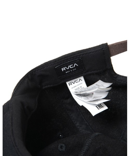 RVCA（ルーカ）の「RVCA キッズ 【MATT LEINES COLLECTION】 MATT LEINES SNAPBACK B キャップ【2021年秋冬モデル】/ルーカキッズ帽子（キャップ・キッズ・ブラック・FREE）」の11枚目の写真